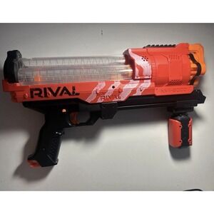 NERF Rival Artemis XVII-3000 Blaster Gun -USED- Works great Nerf Lot Fun Tested